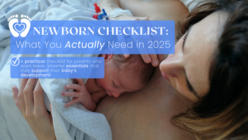 🍼 Newborn Checklist: What You Actually Need in 2025