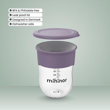 Training cup 220ml "Lilac flower"