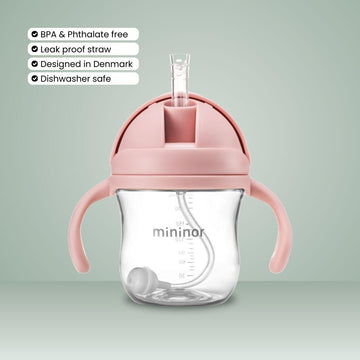 Straw bottle baby water bpa free