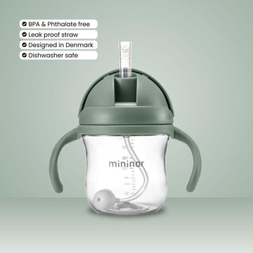 Straw bottle baby water bpa free