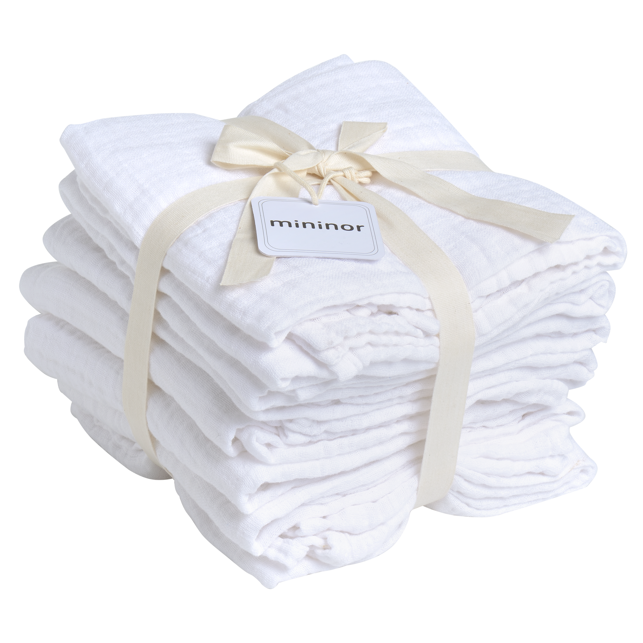 Muslin Cloth Organic White 8-pack