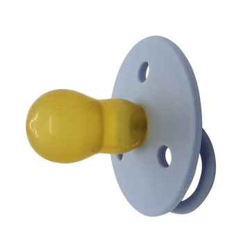 2 stk Silicone sut 0m “Nordisk himmelblå”