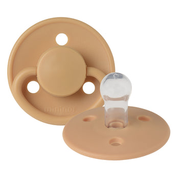 Mininor Round Pacifier Silicone 0m 
