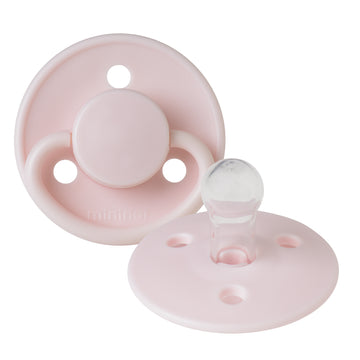 Mininor Round Pacifier Silicone 0m 