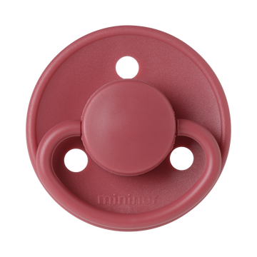 Mininor Round Pacifier Silicone 12m 