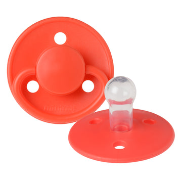 Mininor Round Pacifier Silicone 0m 