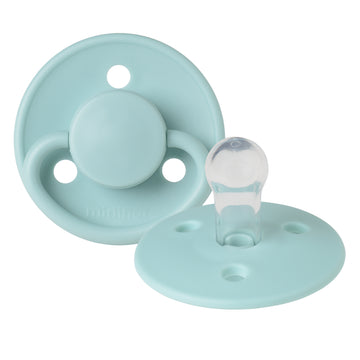 Mininor Round Pacifier Silicone 0m 