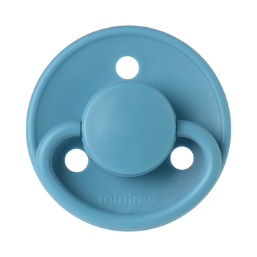Mininor Round Pacifier Latex 0m 