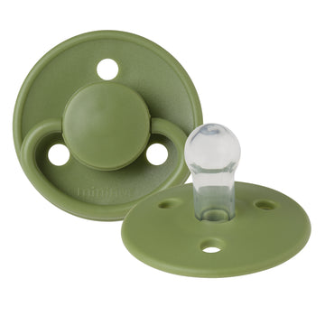 Mininor Round Pacifier Silicone 0m 