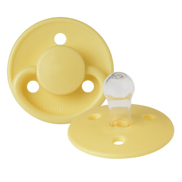 Mininor Round Pacifier Silicone 0m 