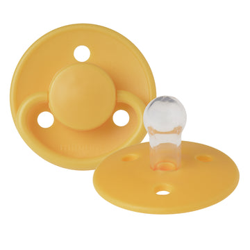 Mininor Round Pacifier Silicone 0m 
