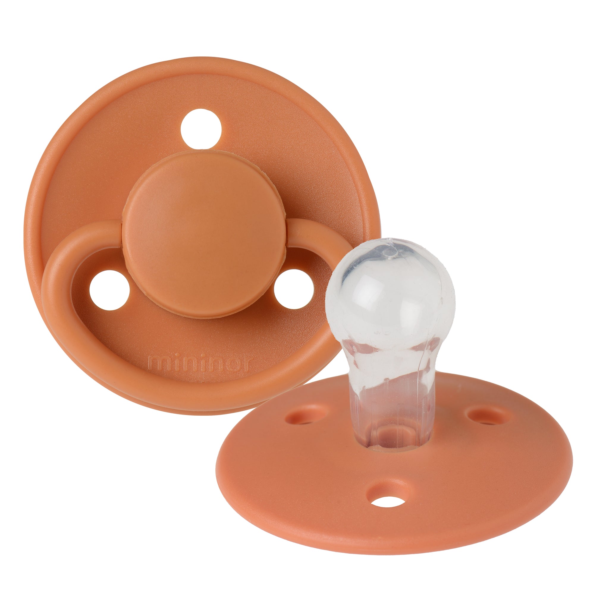 Mininor Round Pacifier Silicone 12m "Roe deer"