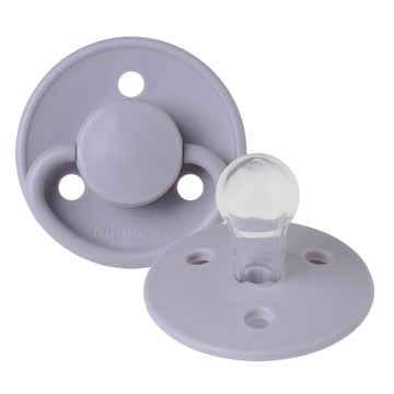 Mininor Round Pacifier Silicone 12m 