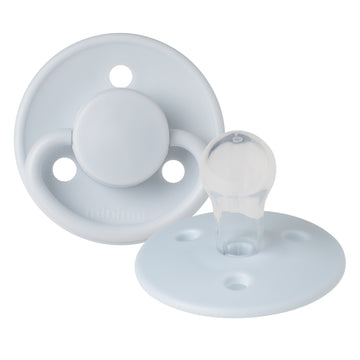 Mininor Round Pacifier Silicone 12m 