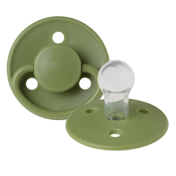 Mininor Round Pacifier Silicone 12m 
