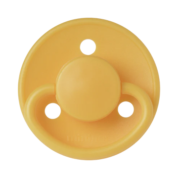 Mininor Round Pacifier Latex 0m 