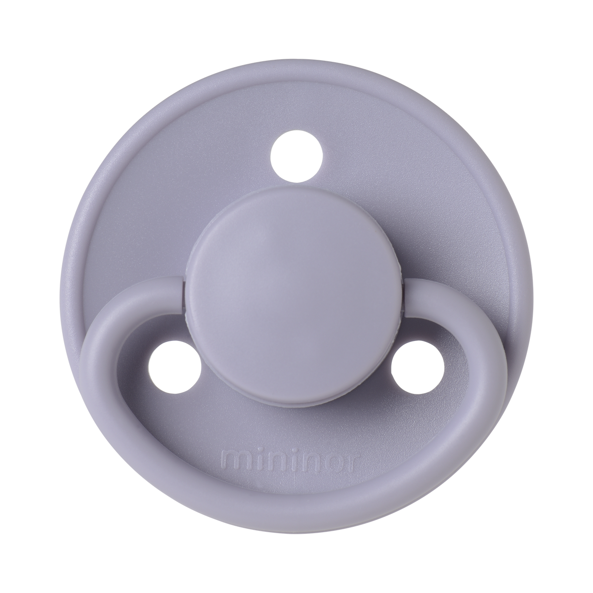 Circular Pacifiers Mininor Round Pacifier Latex 12m