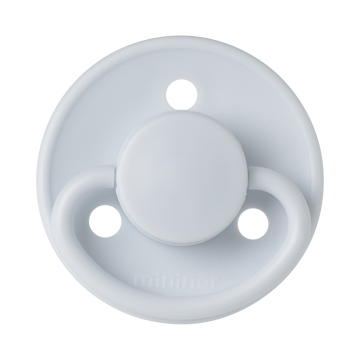 Mininor Round Pacifier Silicone 0m 