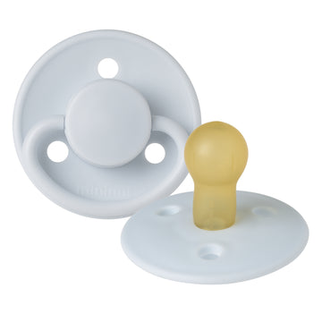 Mininor Round Pacifier Latex 0m 