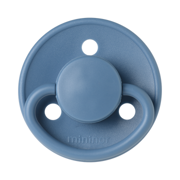 Mininor Round Pacifier Silicone 12m 