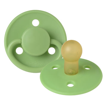 Mininor Round Pacifier Latex 0m 