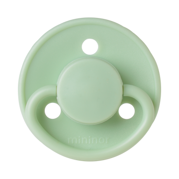 Mininor Round Pacifier Latex 0m 