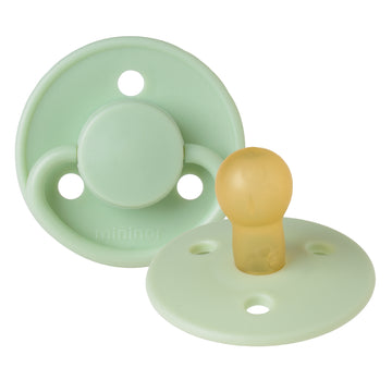 Mininor Round Pacifier Latex 0m 