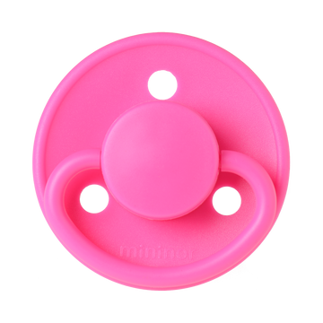 Mininor Round Pacifier Silicone 0m 