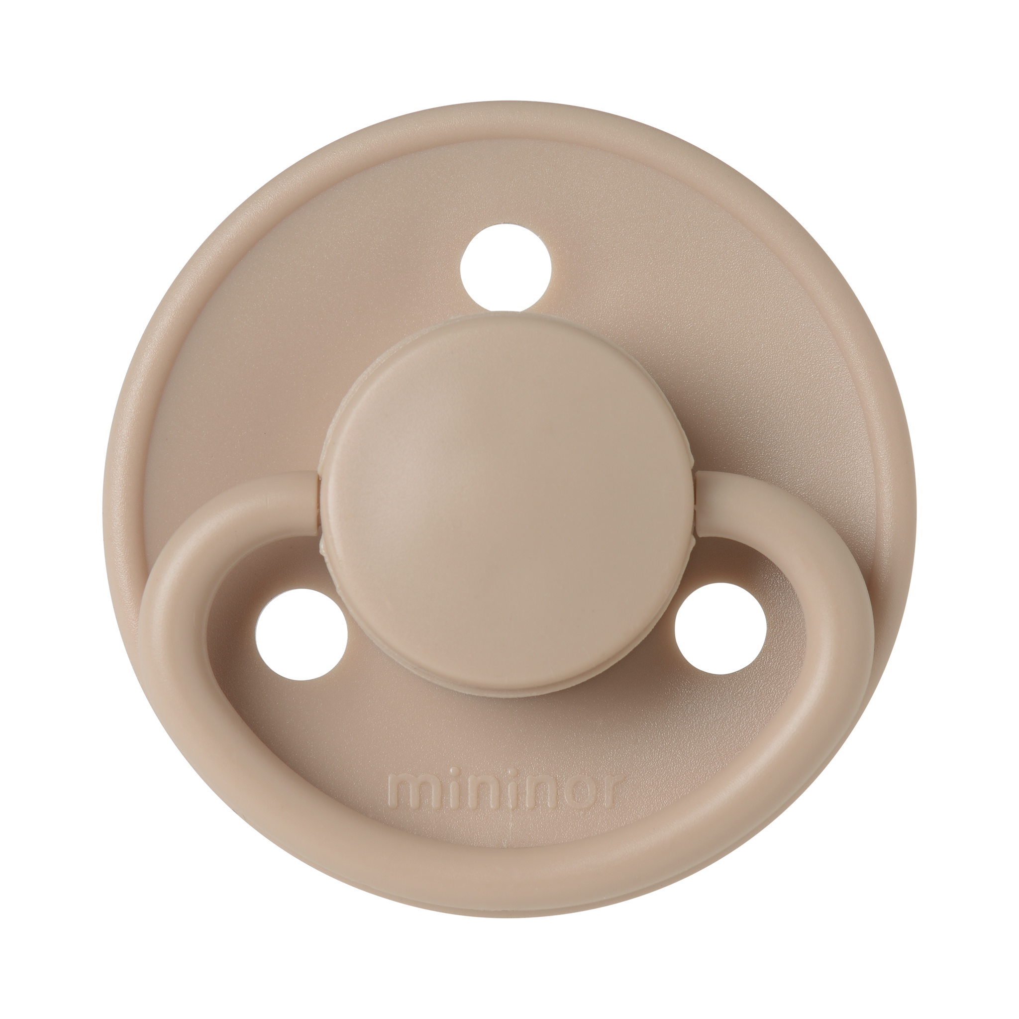 Mininor Round Pacifier "Soft Rabbit"