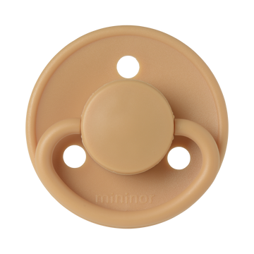 Mininor Round Pacifier Silicone 0m 
