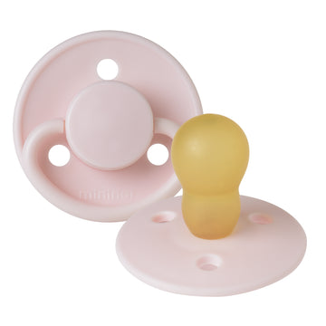 Mininor Round Pacifier Latex 12m 