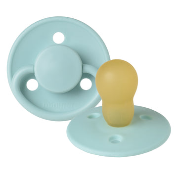 Mininor Round Pacifier Latex 12m 