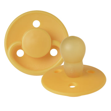 Mininor Round Pacifier Latex 12m 