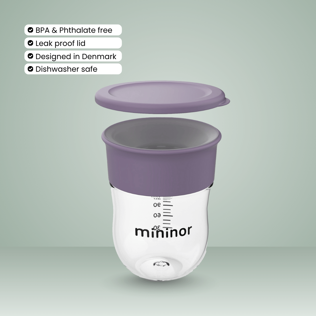 Training cup 220ml "Lilac flower"