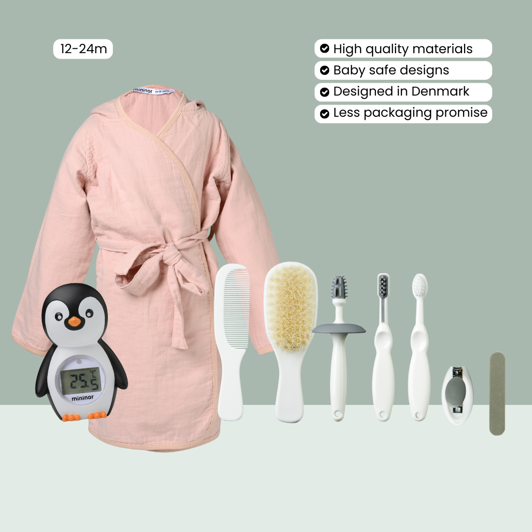 Bath Time Bundle "Peach" 12-24m
