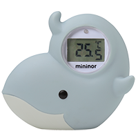 Mininor Bath Thermometer Whale